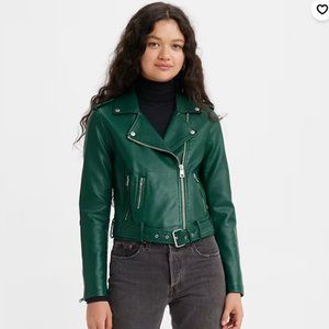 Levi's Belted Faux Leather Moto Jacket